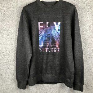 Men's Gray Crewneck Sweater